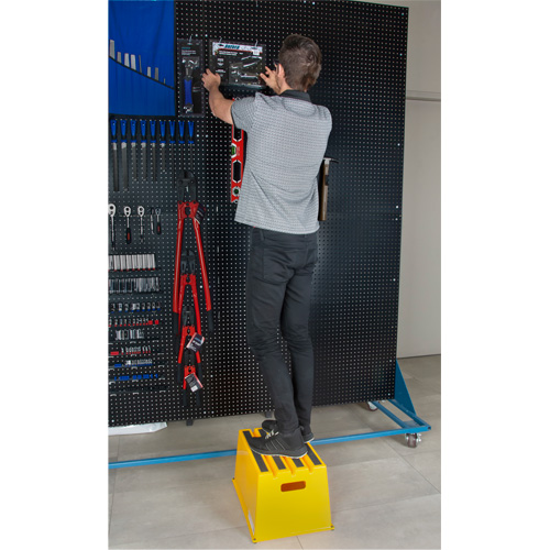 Industrial Step Stool, 20-7/8" x 12-3/16" x 12" High Fastek