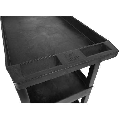 Tub Cart, 3 Tiers, 35-1/4" x 36-1/4" x 18", 300 lbs. Capacity Fastek