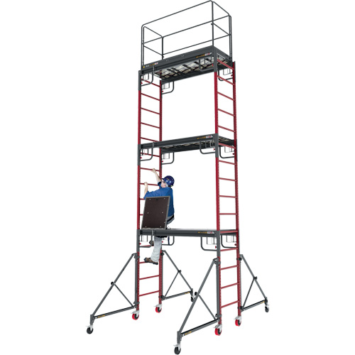 Buildman Baker Drywall Scaffold, 31" D x 6' H Fastek