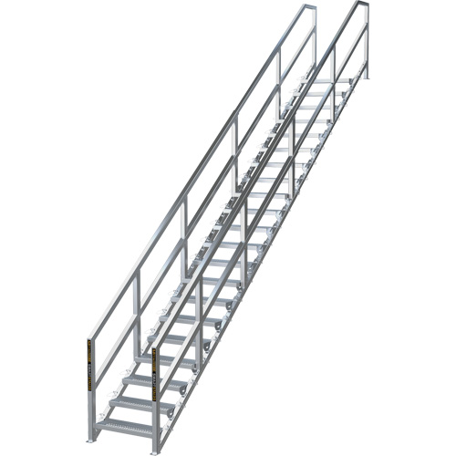 Syst&egrave;me d'escalier modulaire pour la construction de 17-21 marches SmartStairs, 157-1/2" ha Fastek