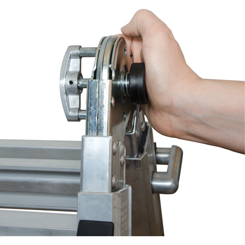 Telescoping Multi-Position Ladder, Aluminum, 300 lbs. Fastek