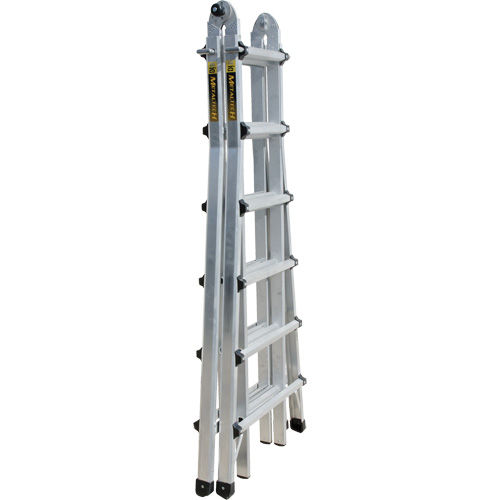Telescoping Multi-Position Ladder, Aluminum, 300 lbs. Fastek