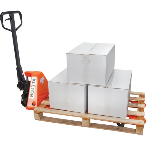 Low Profile Hydraulic Pallet Trucks, 48" L x 20.5" W, 3300 lbs. Cap. Fastek