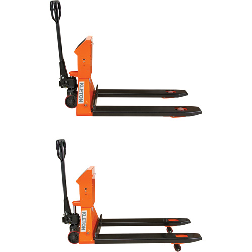 Transpalette &agrave; balance num&eacute;rique, 44,5" lo x 27,75" la, Capacit&eacute; de 4400 lb Fastek