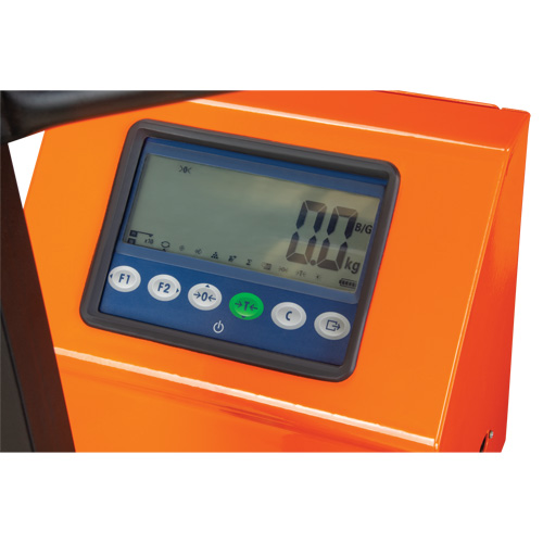 Transpalette &agrave; balance num&eacute;rique, 44,5" lo x 27,75" la, Capacit&eacute; de 4400 lb Fastek