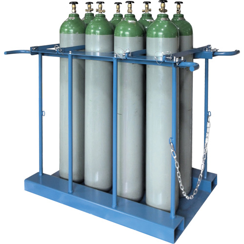 8-Cylinder Forklift Cylinder Storage Caddy Fastek