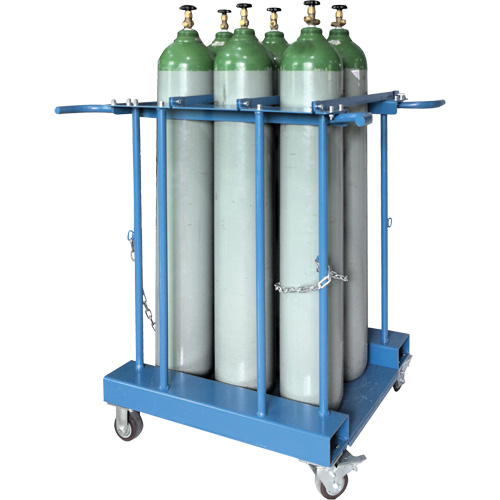 6-Cylinder Forklift Cylinder Storage Caddy Fastek