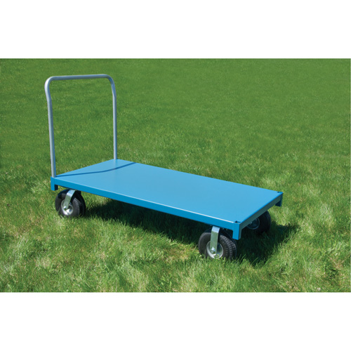 Outdoor Platform Truck, 96" L x 48" W, 1200 lbs. Capacity, Flat Free Casters Fastek