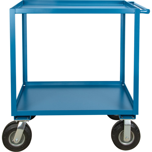 Outdoor Shelf Cart, 2 Tiers, 24" W x 39" H x 51" D, 1200 lbs. Capacity Fastek