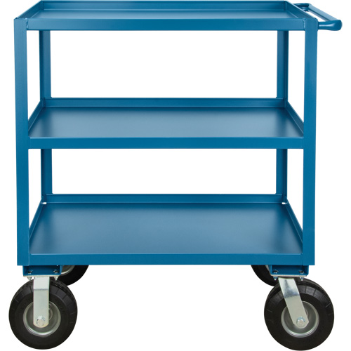 Outdoor Shelf Cart, 3 Tiers, 24" W x 39" H x 51" D, 1200 lbs. Capacity Fastek