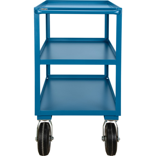 Outdoor Shelf Cart, 3 Tiers, 24" W x 39" H x 51" D, 1200 lbs. Capacity Fastek