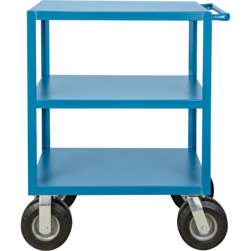 Outdoor Shelf Cart, 3 Tiers, 24" W x 39" H x 39" D, 1200 lbs. Capacity Fastek