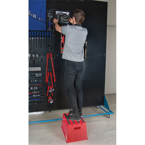 Industrial Step Stool, 20-7/8" x 12-3/16" x 12" High Fastek