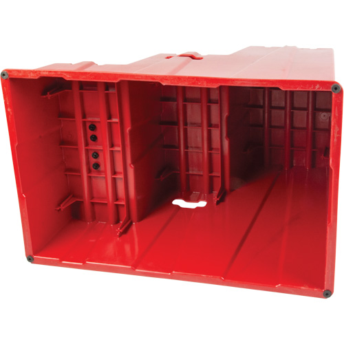 Industrial Step Stool, 3 Steps, 34-13/16" x 22-7/16" x 28-1/2" High Fastek