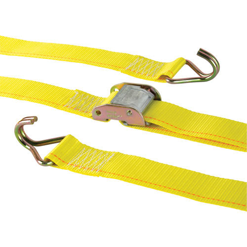 Ratchet Strap, Cam Buckle, 2" W x 12' L, 500 lbs. (227 kg) WLL Fastek