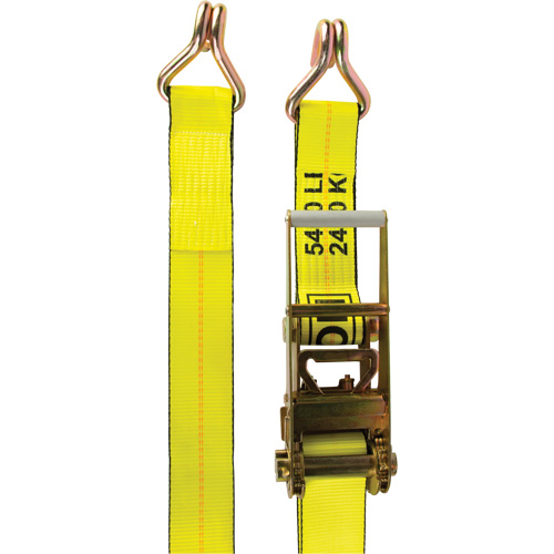 Winch Strap, J-Hook, 30' W x 3" L, 5400 lbs. (2449 kg) Working Load Limit Fastek