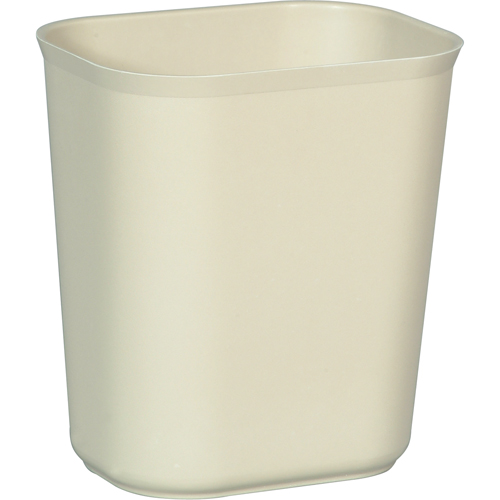 Fire Resistant Wastebasket, 14 Quarts, Fiberglass Fastek