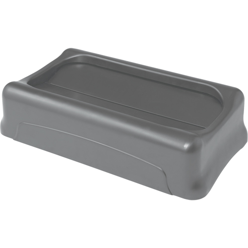 Slim Jim&reg; Top, Swing Lid, Plastic, Fits Container Size: 22" x 11" Fastek