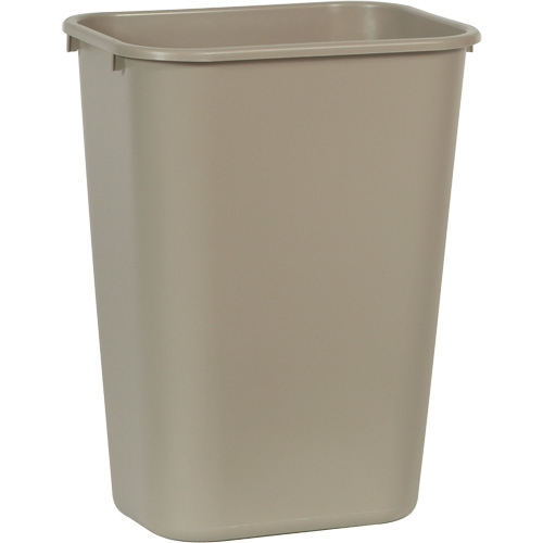 Soft Wastebasket, 41 Quarts, Plastic Fastek