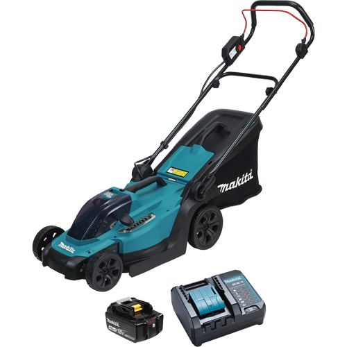 18V LXT Cordless Lawn Mower Kit, Push Walk-Behind, Battery Powered, 13" Cutting Width Fastek