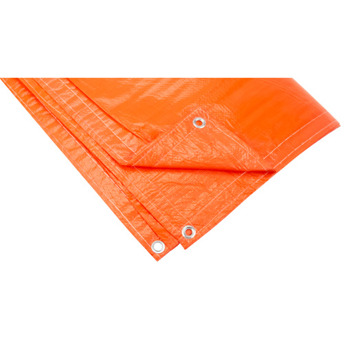 Insulated Tarps, Polyethylene, Orange, 20' x 12' x 8 mils Fastek