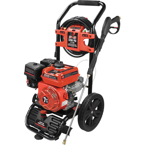 High Pressure Washer, Gasoline, 3200 PSI, 2.5 GPM Fastek