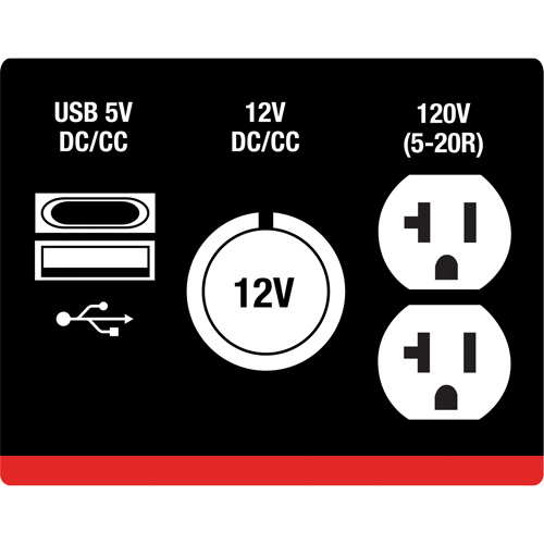 G&eacute;n&eacute;ratrice &agrave; onduleur, Surtension 2500 W, Nominale 1800 W, R&eacute;servoir 4,2 L Fastek