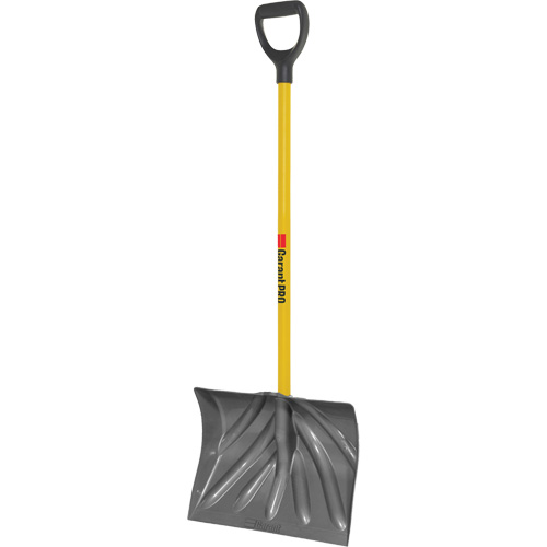Pro Scraper Shovel, Polypropylene Blade, 18" Wide, D-Grip Handle Fastek