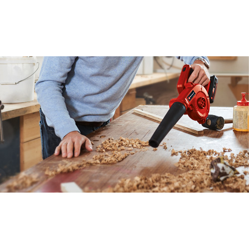 Compact Blower (Tool Only), 18 V, 110 MPH Output, Battery Powered Fastek