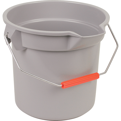 Brute&reg; Bucket, 3.5 US Gal. (14 qt.) Capacity, Grey Fastek