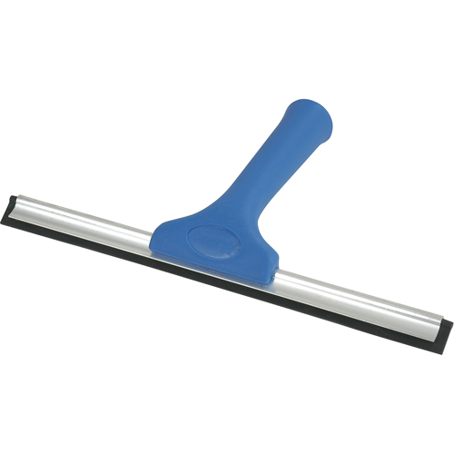 Window Squeegees, 14", Rubber, Metal Frame Fastek
