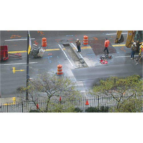 Peinture de marquage industrielle invers&eacute;e &agrave; base de solvant Quik-Mark, 17 oz, Canette a&eacute;rosol Fastek