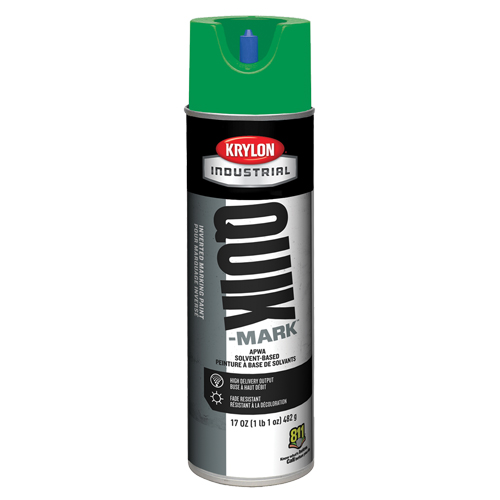 Peinture de marquage industrielle invers&eacute;e &agrave; base de solvant Quik-Mark, 17 oz, Canette a&eacute;rosol Fastek