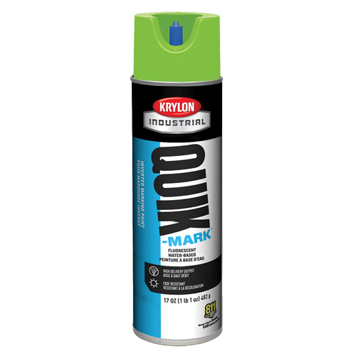 Peinture de marquage industrielle invers&eacute;e &agrave; base d'eau Quik-Mark, 17 oz, Canette a&eacute;rosol Fastek