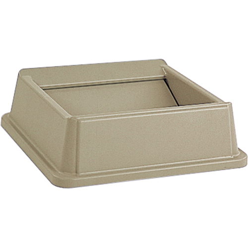 Untouchable&reg; Containers, Swing Lid, Plastic/Polyethylene, Fits Container Size: 19-3/4"x 19-3/4" Fastek