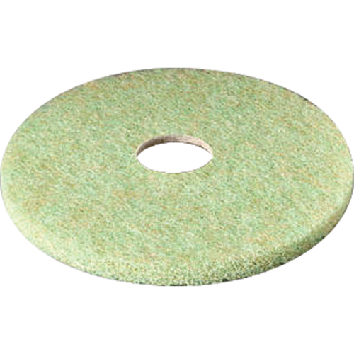 5000 Topline Pre-Burnish Pad, 17", Burnishing/Cleaning/Scrubbing, Brown/Green Fastek