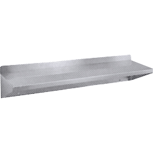 Shelves, Stainless Steel, 18" W x 5" D Fastek