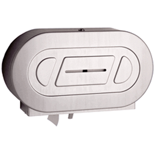 Twin Jumbo Toilet Paper Dispenser, Multiple Roll Capacity Fastek