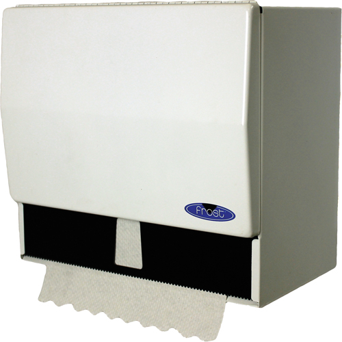 Roll or Single-Fold Towel Dispenser , Manual, 10.5" W x 6.75" D x 9.5" H Fastek