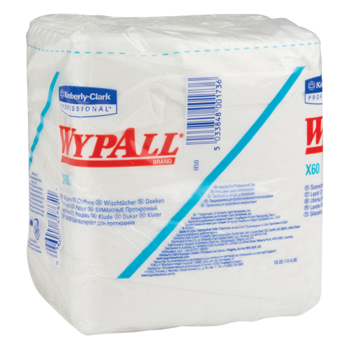 X60 Washcloth, All-Purpose, 12-1/2" L x 12" W Fastek