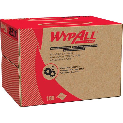WypAll&reg; Oil, Grease & Ink Cloth, Specialty, 16-4/5" L x 12" W Fastek