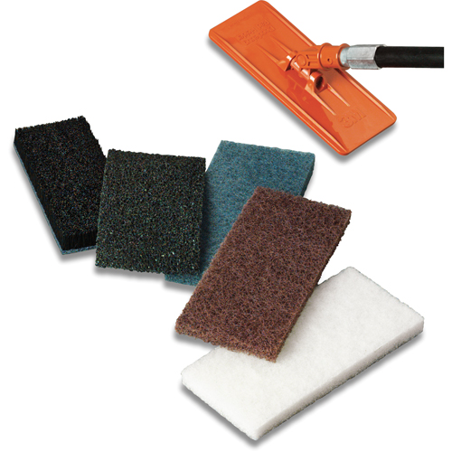 Doodlebug Scrub 'n Strip Pad, 10" L x 4-6/10" W Fastek