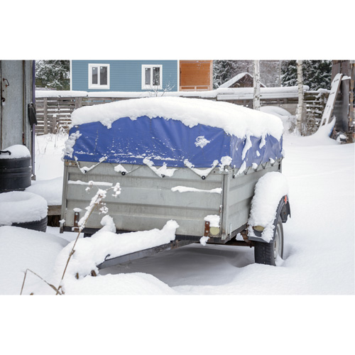 Tarp, Standard Duty, Blue, 7' x 5' x 4 mils Fastek