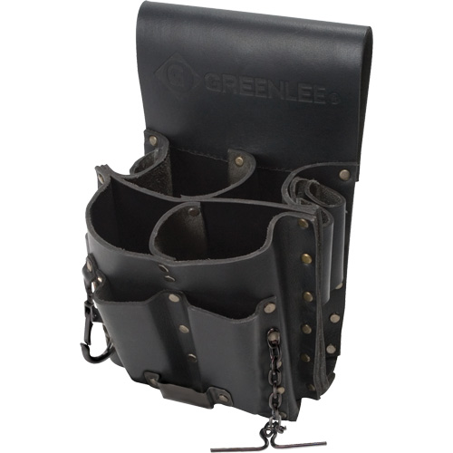 Poche pour ceinture porte-outils, Porte-outil multiple, Cuir, 8 Poches Fastek