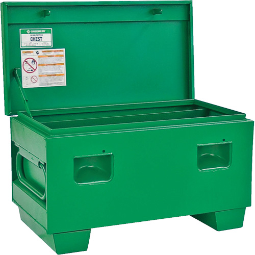 Chest Box, 36" W x 19" D x 17" H, Green Fastek