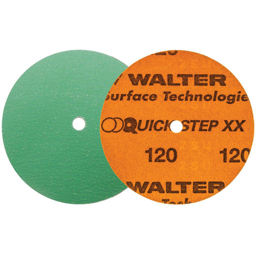 Disque de ponçage QUICK-STEP XX, dia 5", Grain 120, C&eacute;ramique Fastek