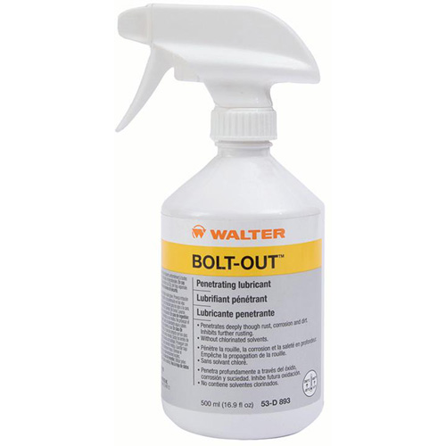 Empty Refillable Trigger Sprayer for BOLT-OUT, Round, 500 ml, Plastic Fastek