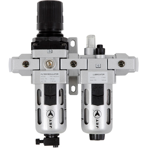 AFRLCI38 2-Piece Intermediate Air Filter, Regulator and Lubricator, 3/8" NPT Fastek