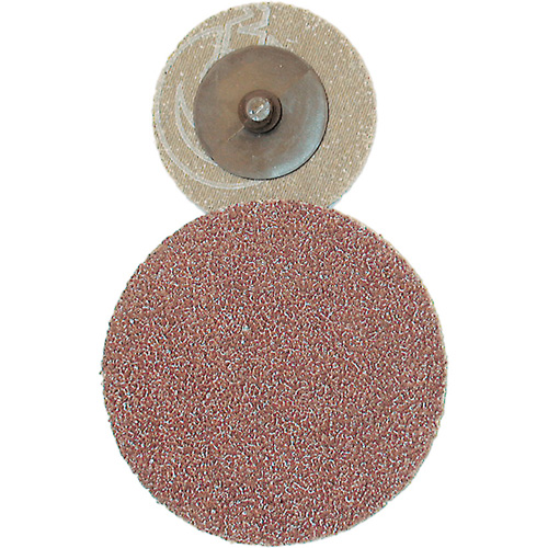 Cloth Back Sanding Disc, 2" Dia., 36 Grit, Aluminum Oxide Fastek