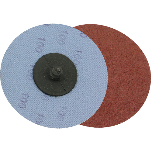 Cloth Back Sanding Disc, 3" Dia., A50 Grit, Aluminum Oxide Fastek